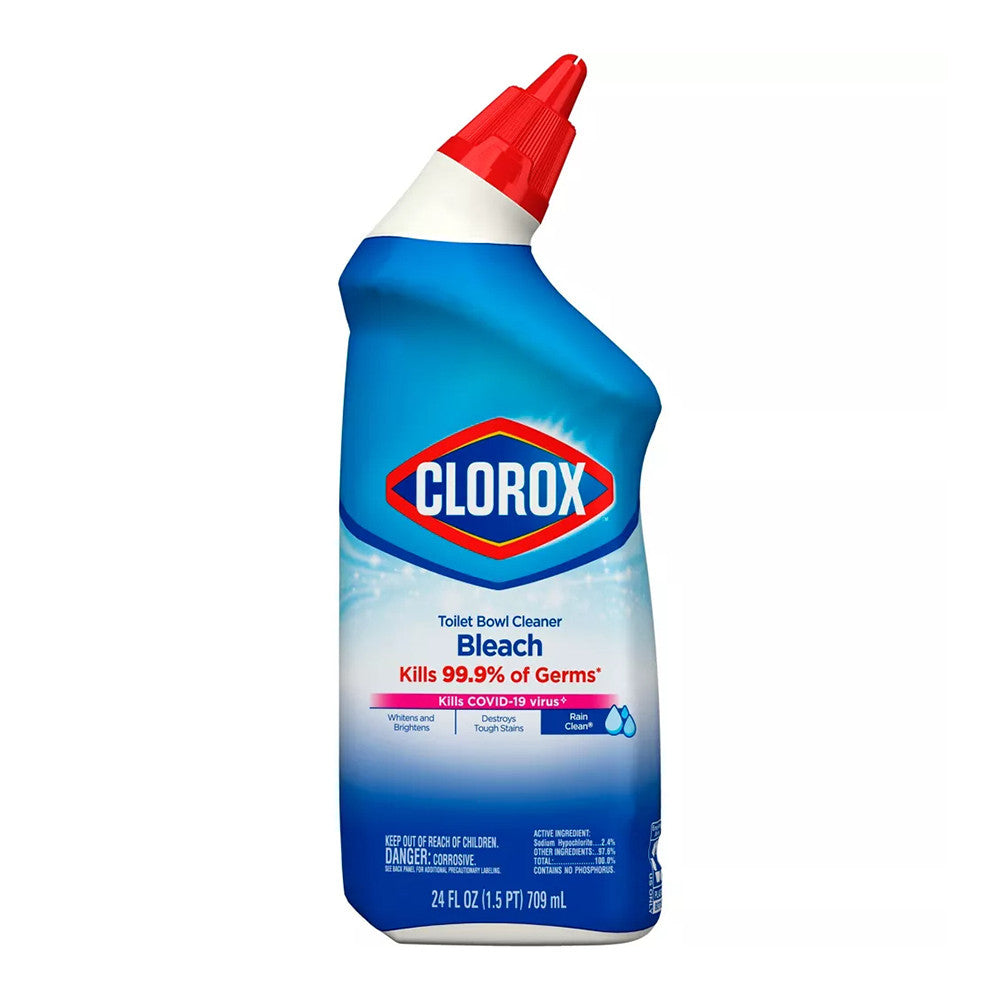 Clorox Toilet Bowl Cleaner Rain Clean, 24 Oz